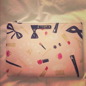 NWT Kate Spade Large Cosmetic Bag